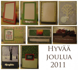 Joulukortit 2011